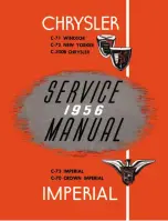 Chrysler C-300 1955 Service Manual предпросмотр