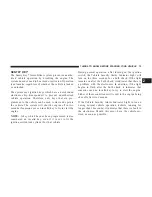 Preview for 13 page of Chrysler Caliber SRT4 User Manual