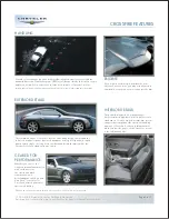 Preview for 2 page of Chrysler Crossfire Coupe Limited 2006 Features & Specifications