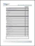 Preview for 6 page of Chrysler Crossfire Coupe Limited 2006 Features & Specifications