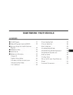 Preview for 189 page of Chrysler Crossfire SRT6 Instruction Manual