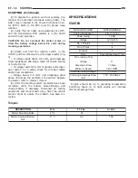 Preview for 409 page of Chrysler Dodge Caravan 2002 Manual