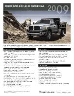 Chrysler Dodge Ram 4500 2009 Specification preview