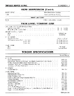 Предварительный просмотр 7 страницы Chrysler Imperial 1959 Service Manual Supplement