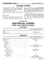 Предварительный просмотр 30 страницы Chrysler Imperial 1959 Service Manual Supplement