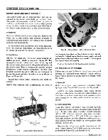 Предварительный просмотр 57 страницы Chrysler Imperial 1959 Service Manual Supplement