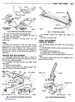 Предварительный просмотр 460 страницы Chrysler Imperial 300 1965 Service Manual