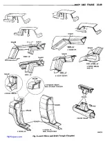 Предварительный просмотр 543 страницы Chrysler Imperial 300 1965 Service Manual