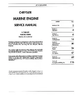 Предварительный просмотр 3 страницы Chrysler LM 318 Service Manual