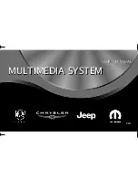 Предварительный просмотр 1 страницы Chrysler MULTIMEDIA SYSTEM User Manual