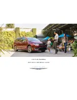 Chrysler PACIFICA 2019 Quick Reference Manual preview