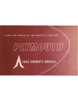 Предварительный просмотр 2 страницы Chrysler Plymouth 1962 Owner'S Manual