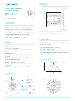 Preview for 1 page of Chuango PIR-700 Operation Manual