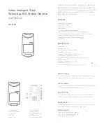 Chuango PIR-918C User Manual preview