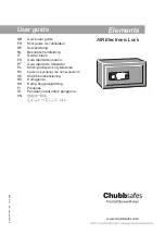 Chubbsafes AIR Electronic Lock Quick User Manual preview