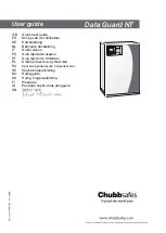 Preview for 1 page of Chubbsafes Data Guard NT User Manual