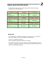 Preview for 4 page of Chubbsafes Duoguard 110 Technical Manual