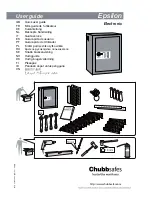 Предварительный просмотр 1 страницы Chubbsafes Epsilon Electronic Quick User Manual