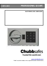 Chubbsafes Professional S2 User Manual preview