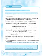 Preview for 16 page of Chungho Super Iguassu ice User Manual