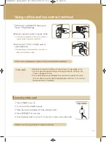 Preview for 16 page of Chungho WHI CAFFE CHP-5230S User Manual