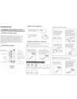 Preview for 1 page of Chunghop K-1010E User Instructions