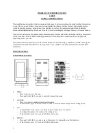 Chung’s Electronic C-8105 User Instructions preview