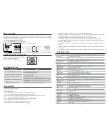 Preview for 6 page of Chung’s Electronic C3101 User Manual