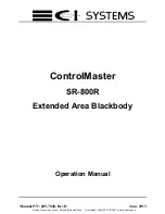 Предварительный просмотр 2 страницы CI Systems ControlMaster SR-800R Operation Manual