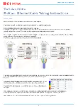 Preview for 1 page of CI Systems MetCam Wiring Instructions