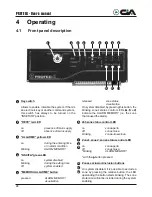 Preview for 12 page of CiA PROTEC4 User Manual