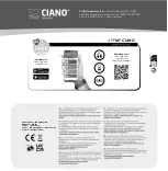 Preview for 16 page of CIANO CLA20 User Manual