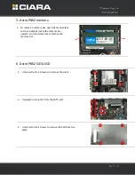 Предварительный просмотр 7 страницы Ciara Astro PB62 Disassembly Manual