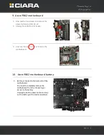 Предварительный просмотр 9 страницы Ciara Astro PB62 Disassembly Manual