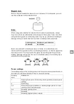 Предварительный просмотр 11 страницы Ciara CBTIH1 Installation And User Manual