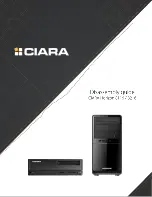 Preview for 1 page of Ciara Horizon 8116 Disassembly Manual