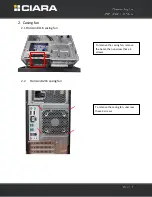 Preview for 5 page of Ciara Horizon 8116 Disassembly Manual