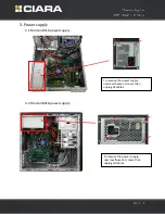 Предварительный просмотр 6 страницы Ciara Horizon 8116 Disassembly Manual