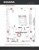 Предварительный просмотр 8 страницы Ciara Horizon 8116 Disassembly Manual