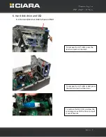 Preview for 9 page of Ciara Horizon 8116 Disassembly Manual