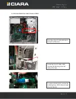 Предварительный просмотр 10 страницы Ciara Horizon 8116 Disassembly Manual