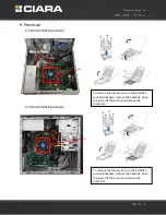 Preview for 13 page of Ciara Horizon 8116 Disassembly Manual