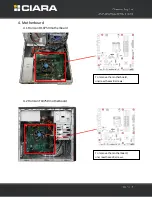 Предварительный просмотр 7 страницы Ciara Horizon D10750 Disassembly Manual