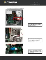 Предварительный просмотр 10 страницы Ciara Horizon D10750 Disassembly Manual