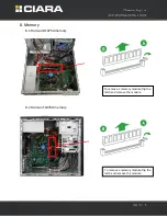 Предварительный просмотр 12 страницы Ciara Horizon D10750 Disassembly Manual