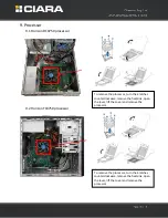 Предварительный просмотр 13 страницы Ciara Horizon D10750 Disassembly Manual