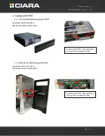 Preview for 5 page of Ciara Horizon D11560 Disassembly Manual