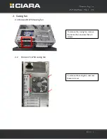 Preview for 6 page of Ciara Horizon D11750 Disassembly Manual