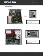 Preview for 7 page of Ciara Horizon D11750 Disassembly Manual