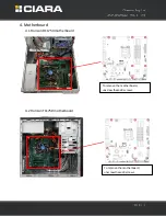 Preview for 8 page of Ciara Horizon D11750 Disassembly Manual